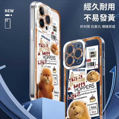 狸想世天使眼透明手機殼