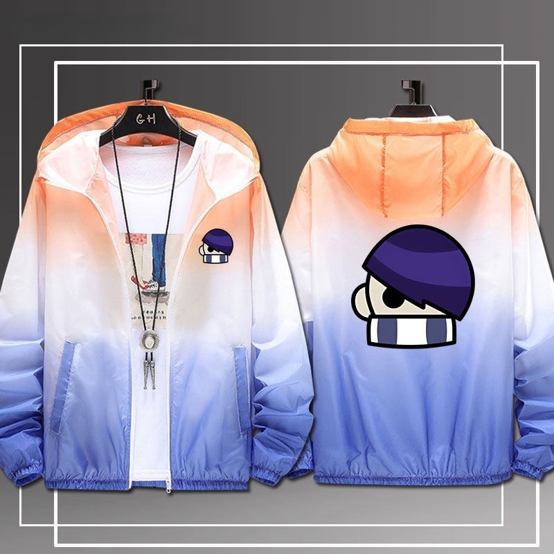 荒野亂鬥 輕薄透氣漸變防曬衣外套