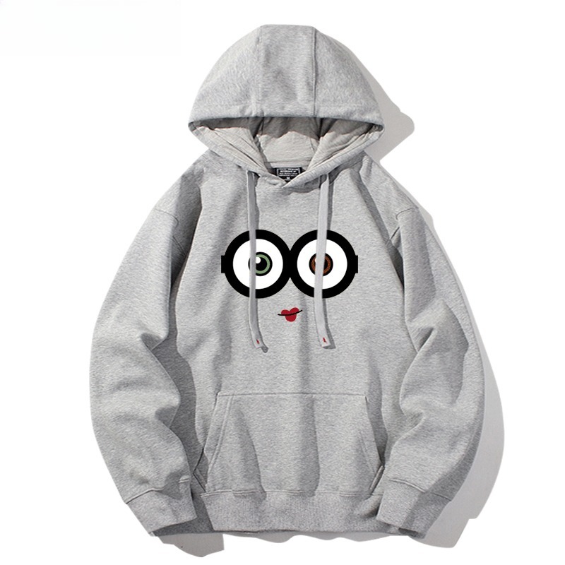 神偷奶爸小黃人新款 親子情侶男女連帽衛衣