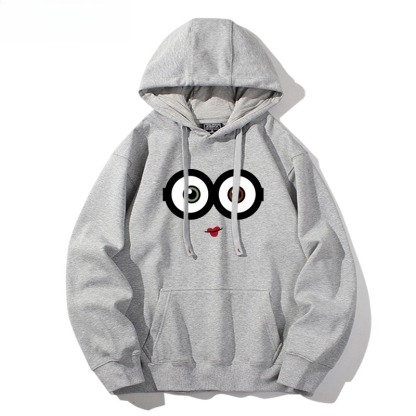神偷奶爸小黃人新款 親子情侶男女連帽衛衣