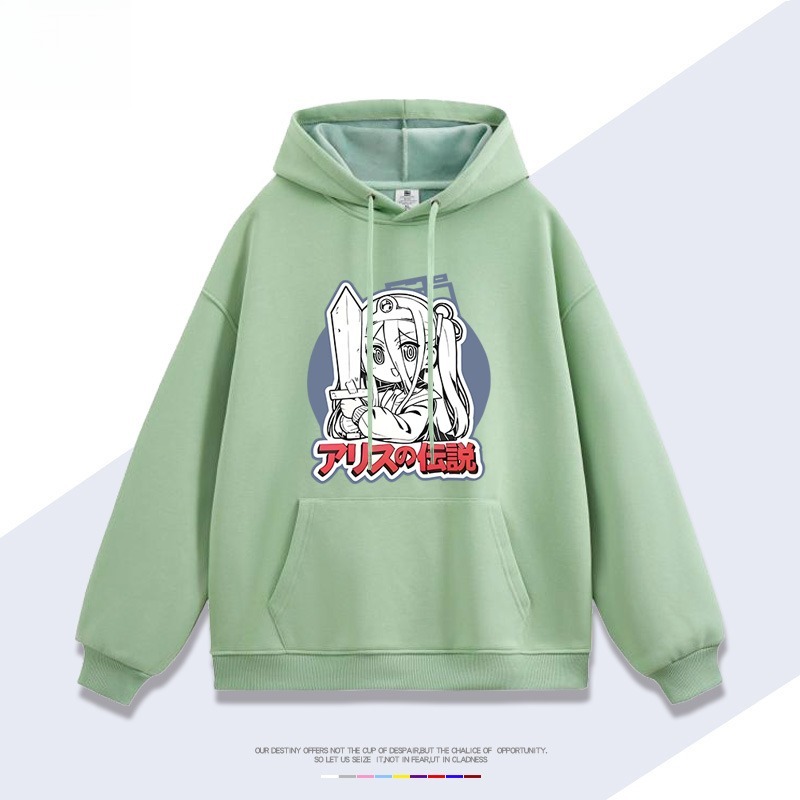 碧藍檔案愛麗絲新款 親子情侶男女連帽衛衣