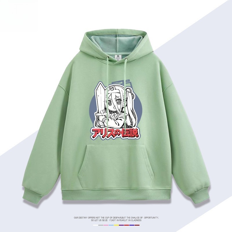 碧藍檔案愛麗絲新款 親子情侶男女連帽衛衣