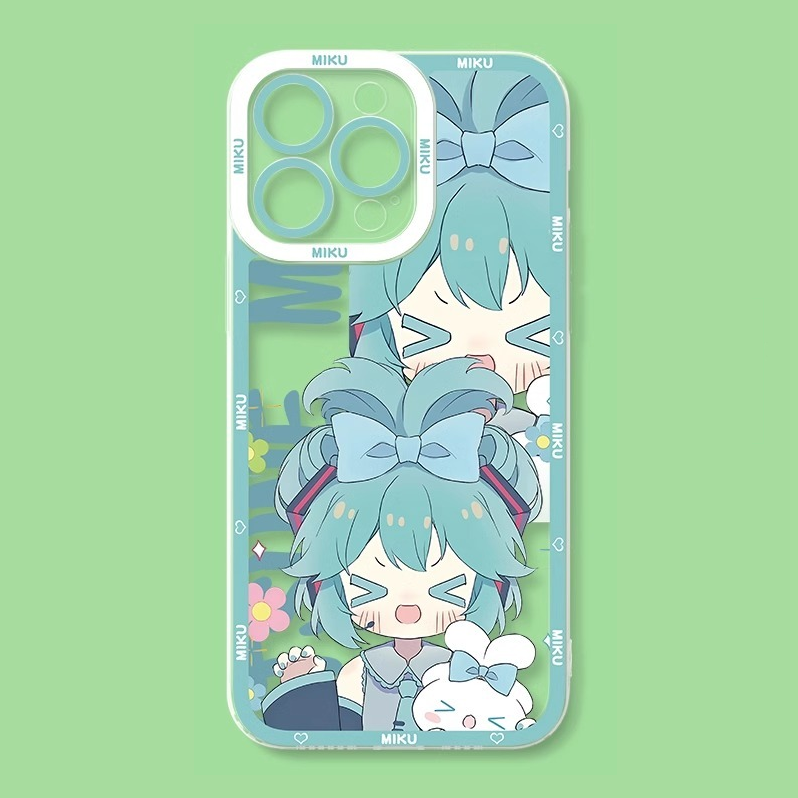 初音未來天使眼透明防摔軟殼