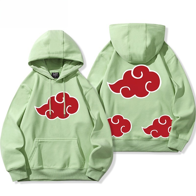 火影忍者新款 親子情侶男女連帽衛衣