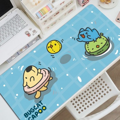 貓貓蟲 主題桌墊 布質滑鼠墊