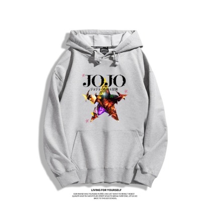 JOJO的奇妙冒險 聯名衛衣2025秋冬新款親子情侶裝連帽衛衣