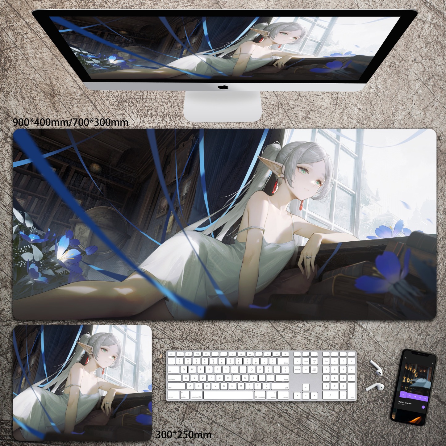 動漫系列 主題桌墊 布質滑鼠墊