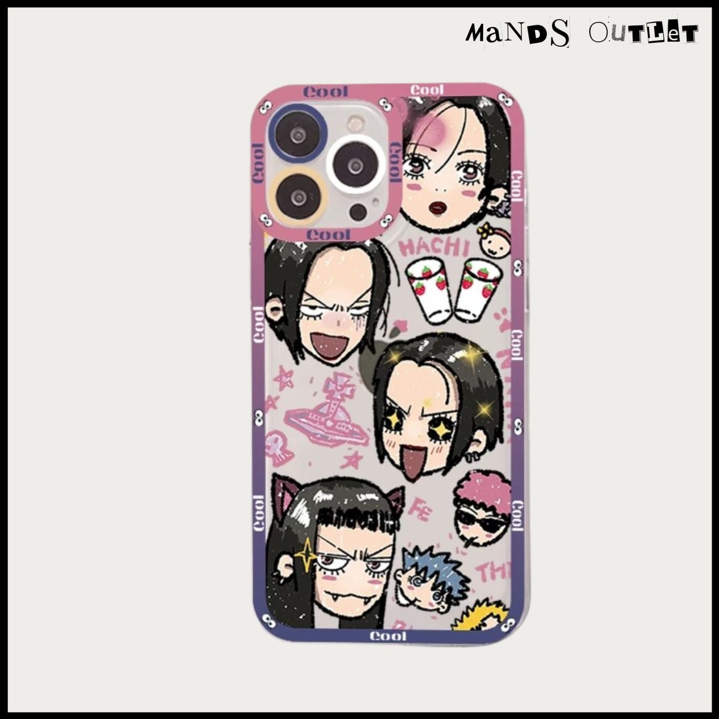 NANA大崎娜娜天使眼透明防摔軟殼