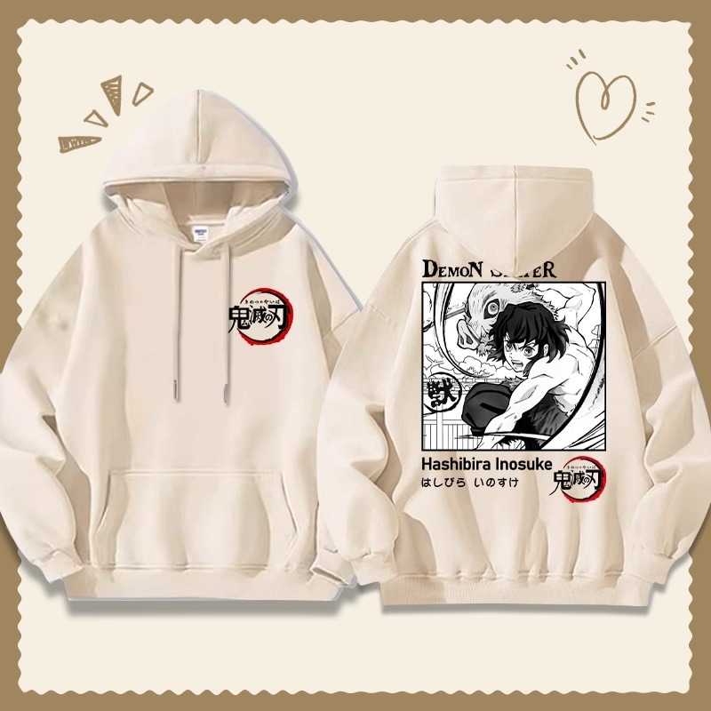 鬼滅之刃 聯名衛衣2025秋冬新款寬鬆連帽衛衣
