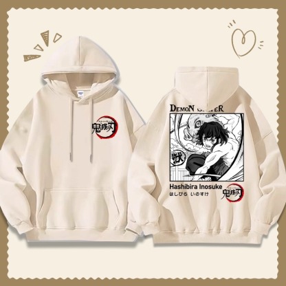 鬼滅之刃 聯名衛衣2025秋冬新款寬鬆連帽衛衣