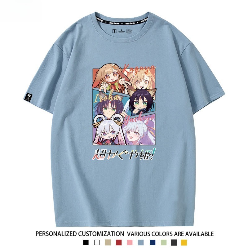 超時空輝耀姬 2026親子情侶男女同款 印花短袖T恤