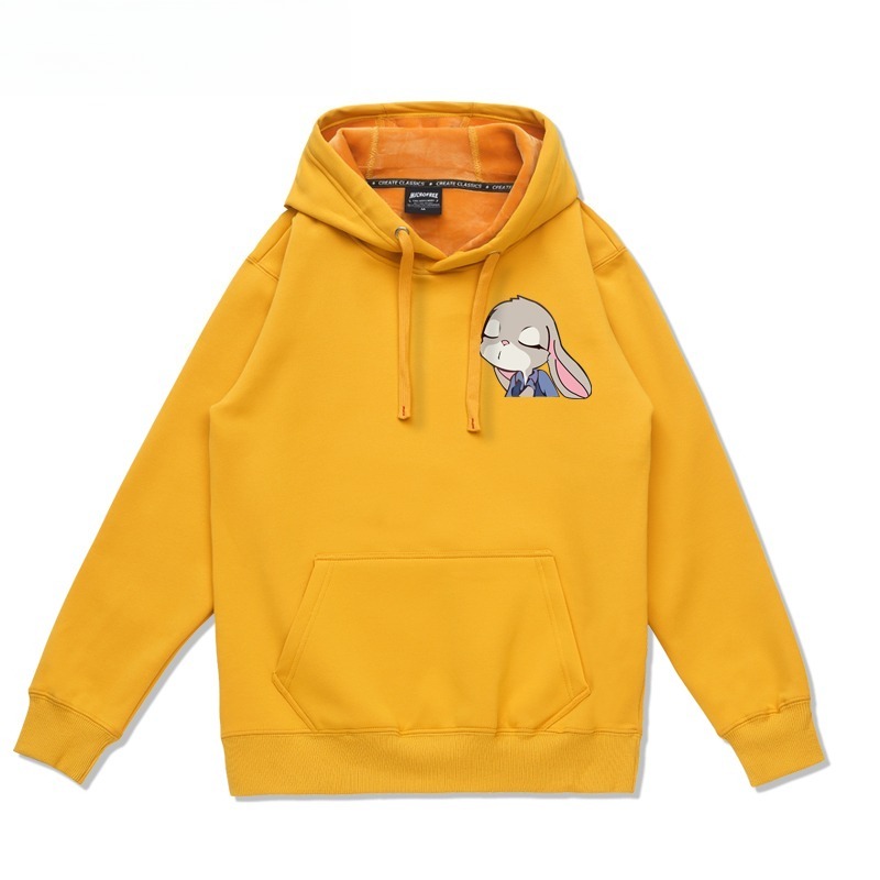 動物方城市新款 親子情侶男女連帽衛衣