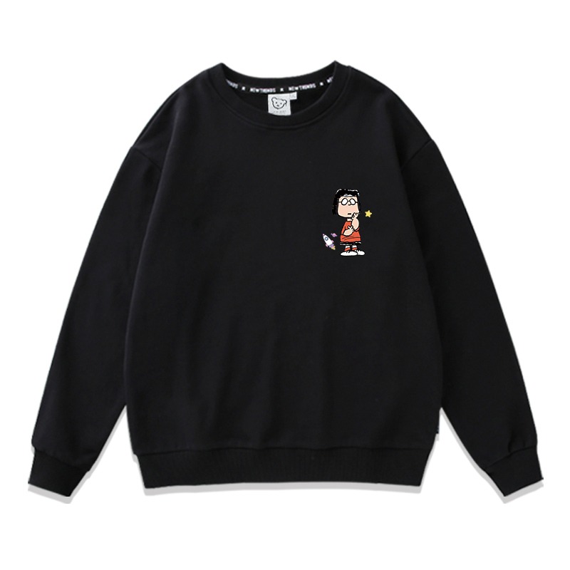 史努比新款 親子情侶男女圓領衛衣