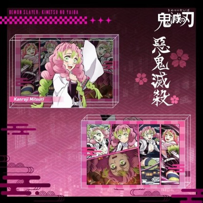 鬼滅之刃 水晶磚新款亞克力磚透明立體擺件