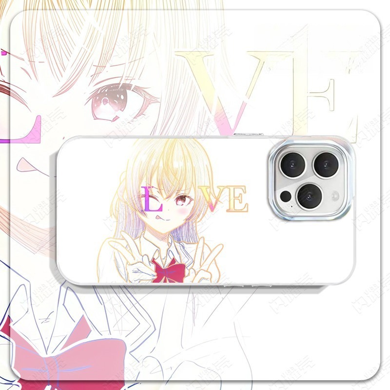 動漫LOVE系列 極光金漸變手機殼