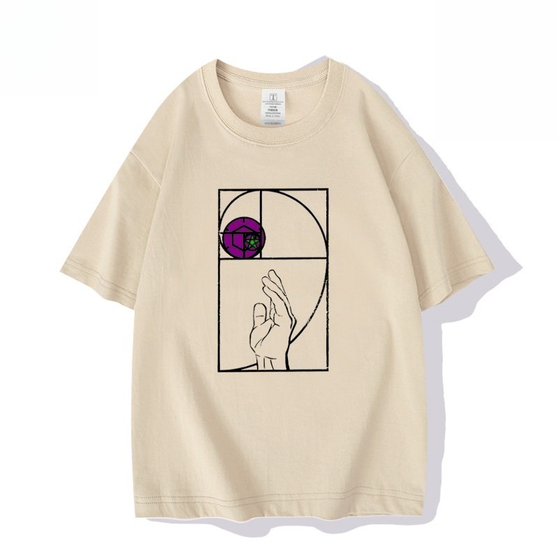 飆馬野郎JOJO的奇妙冒險 2026親子情侶男女同款 印花短袖T恤