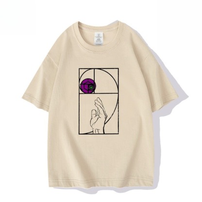 飆馬野郎JOJO的奇妙冒險 2026親子情侶男女同款 印花短袖T恤