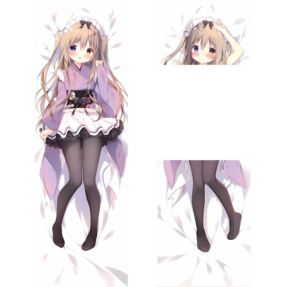 白玉貓耳しらたまころねちゃん可愛蘿莉 等身抱枕