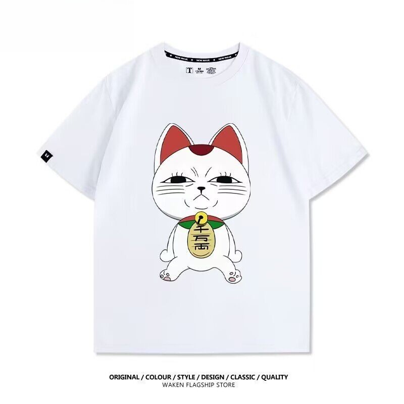 膽大黨 2026親子情侶男女同款 印花短袖T恤