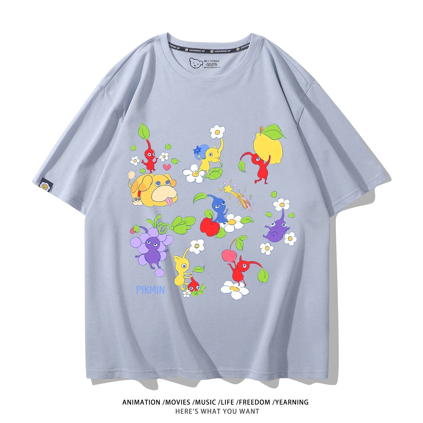 皮克敏PIKMIN4 印花短袖T恤