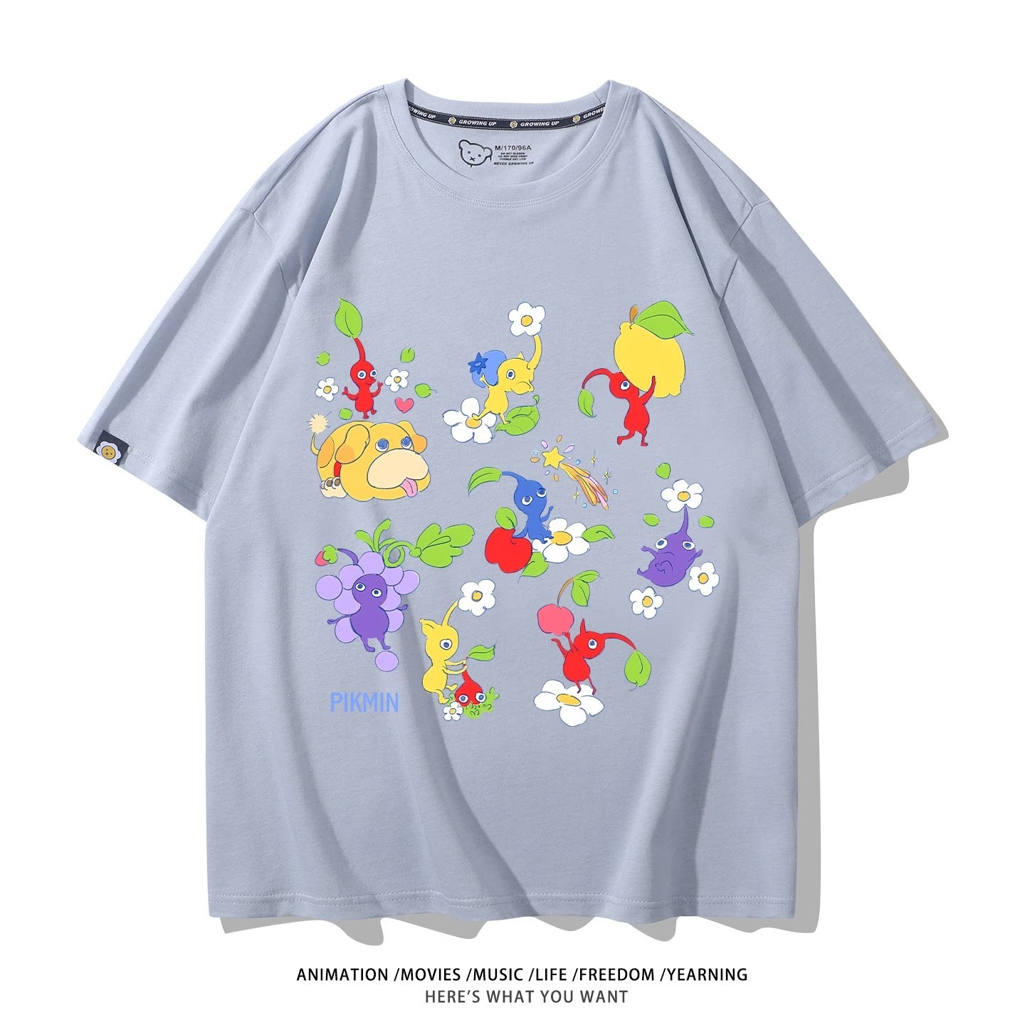 皮克敏PIKMIN4 印花短袖T恤