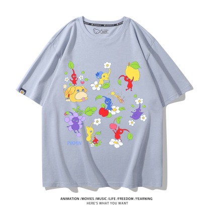 皮克敏PIKMIN4 印花短袖T恤