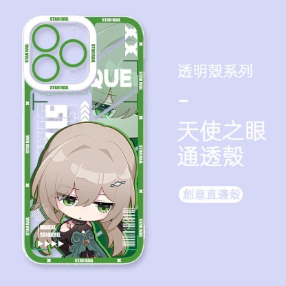 蘋果 系列崩壞星穹鐵道天使眼透明防摔軟殼