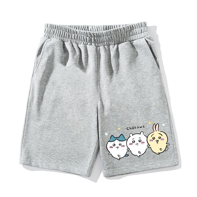 Chiikawa聯名衛衣2024秋冬新款親子情侶裝薄絨款連帽衛衣