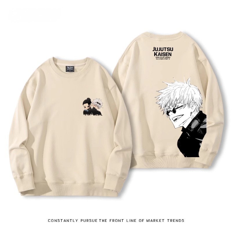 【預售2.25號發貨】鏈鋸人聯名衛衣2024秋冬新款親子情侶裝薄絨款連帽衛衣