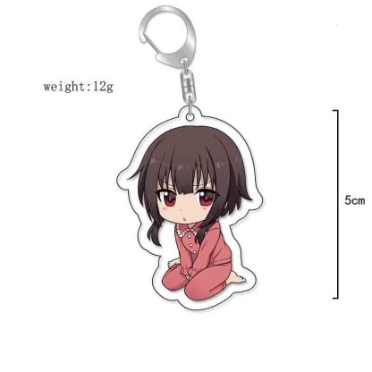 素晴爲美好的世界獻上祝福阿庫婭惠惠和真悠悠達克尼斯鑰匙扣掛飾【單買三件起送】