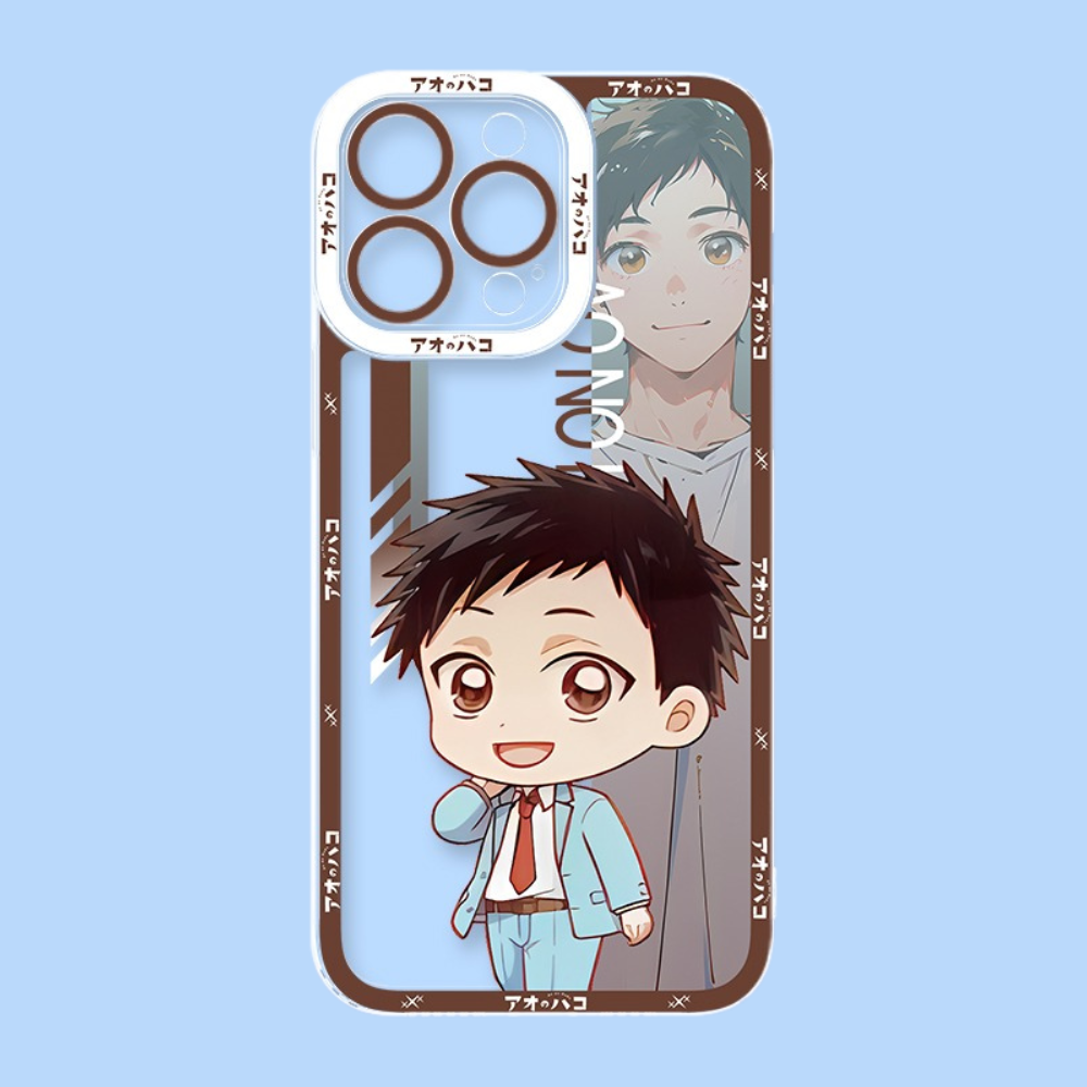 藍箱天使眼透明防摔軟殼