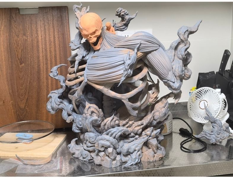 【預購】AZ艾助 左手的去向·艾倫&骨架進巨