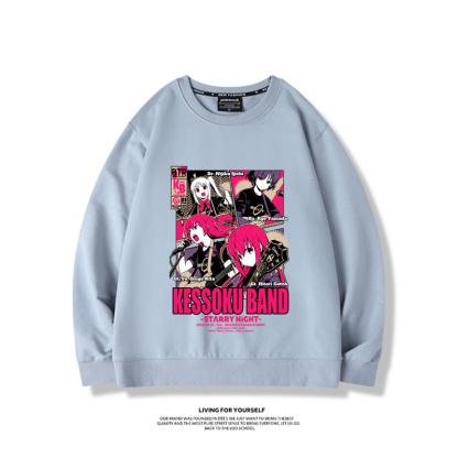 孤獨搖滾2023親子情侶裝 圓領長袖