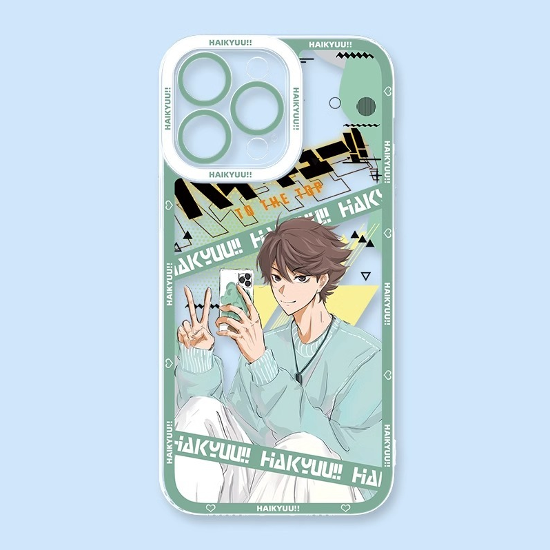 排球少年天使眼透明防摔軟殼