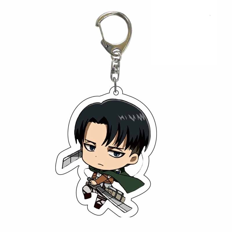 進擊的巨人調查兵團艾倫三笠阿明埃爾文利威爾韓吉萊納鑰匙扣掛飾【單買三件起送】