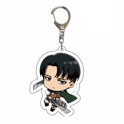 進擊的巨人調查兵團艾倫三笠阿明埃爾文利威爾韓吉萊納鑰匙扣掛飾【單買三件起送】