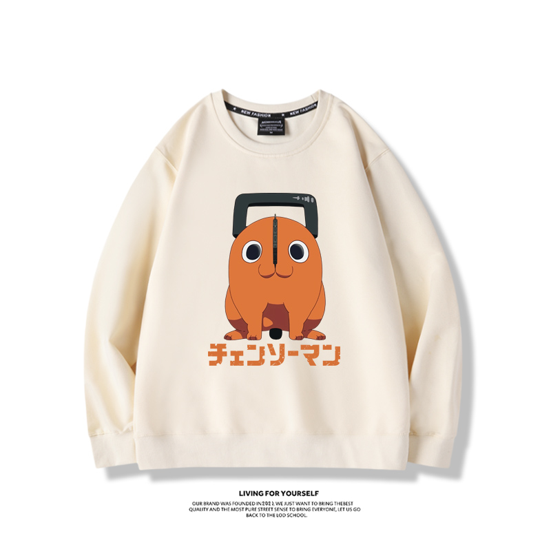 鏈鋸人波奇塔2023親子情侶裝 圓領長袖