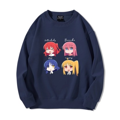 孤獨搖滾 2024親子情侶裝 圓領長袖