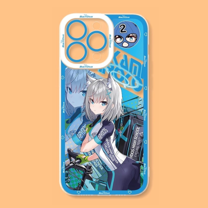 蘋果 系列蔚藍檔案天使眼透明防摔軟殼