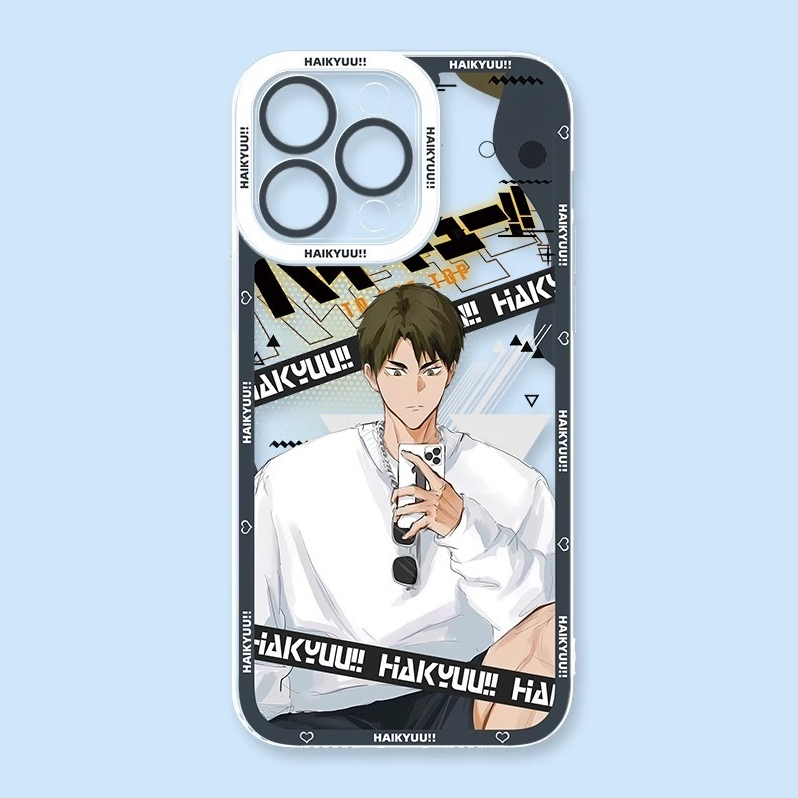 排球少年天使眼透明防摔軟殼