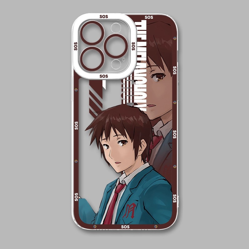 涼宮春日的憂鬱天使眼透明防摔軟殼