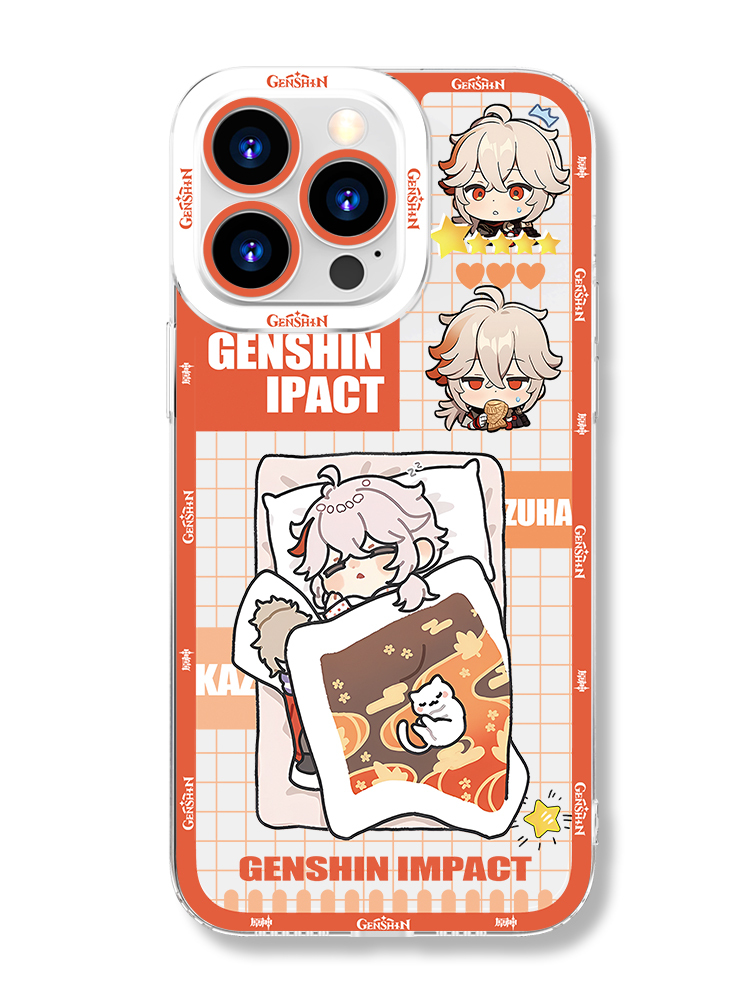 蘋果 系列原神Q版天使眼透明防摔軟殼