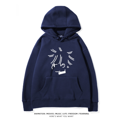 咒術迴戰聯名衛衣2024秋冬新款親子情侶裝薄絨款連帽衛衣