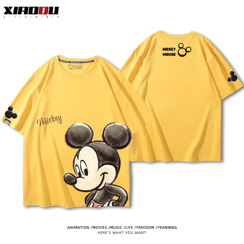 迪士尼米老鼠 2024親子情侶裝 圓領長袖