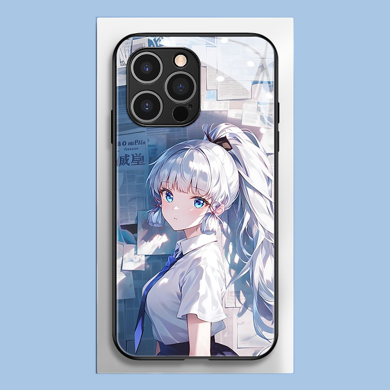 原神新款高清全包防摔玻璃殼