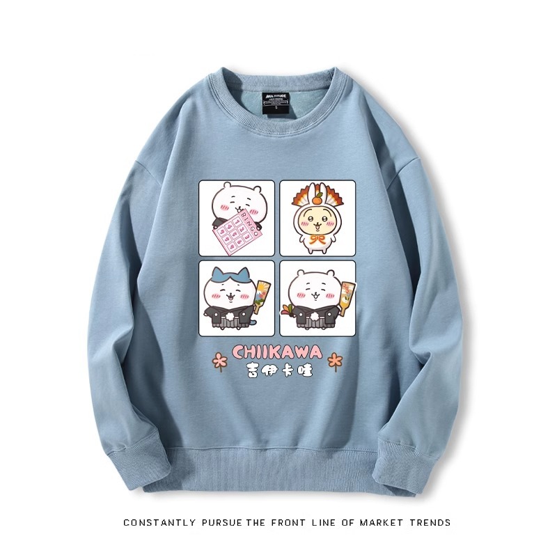 Chiikawa 2024親子情侶裝 圓領長袖