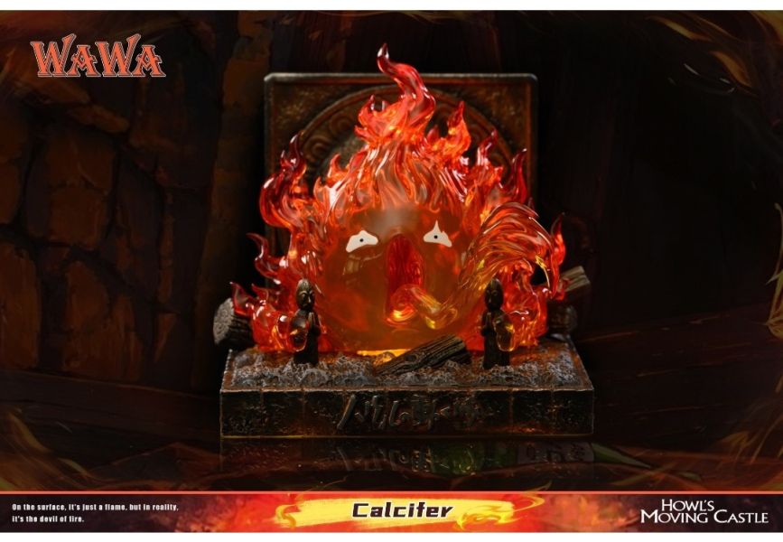 【預購】wawa工作室 宮崎駿桌面小擺件-生氣的卡西法