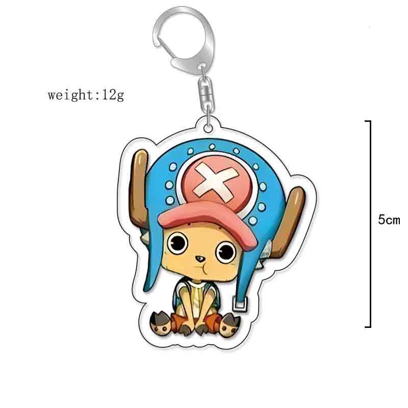 航海王草帽團路飛索隆喬巴羅賓亞力克鑰匙扣 掛飾【單買三件起送】