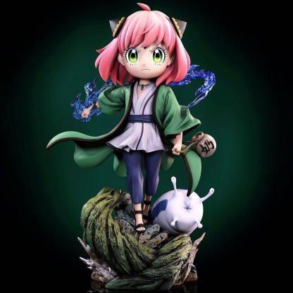 ZH 整活 忍者綱手安妮亞 雙頭雕