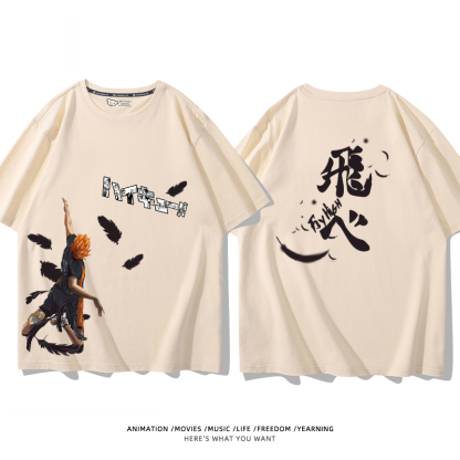 排球少年 2024親子情侶男女同款 純棉T恤